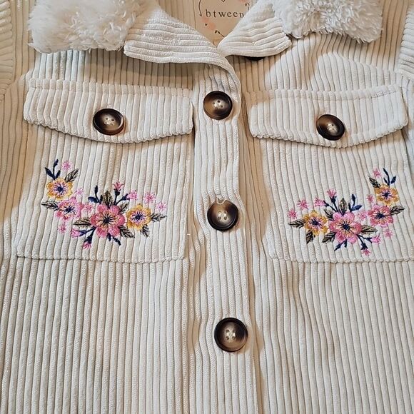 4T curdoroy button up jacket NWOT - Picture 4 of 13